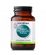 VIRIDIAN Organic Ashwagandha - 60 kapsułek
