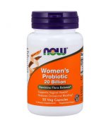 NOW FOODS Women's Probiotic - Probiotyki dla kobiet 20 Billion - 50 kapsułek