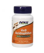 Now Foods Acidophilus 4X6 Probiotyk - 120 kapsułek