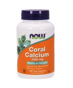 NOW FOODS Coral Calcium 1000mg - 250 kapsułek