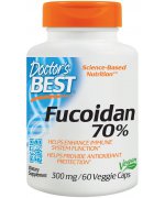 DOCTOR'S BEST Fucoidan 70% 300mg - 60 kapsułek