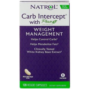 Natrol Carb Intercept with Phase 2 Ekstrakt z białej fasoli
