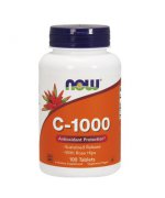 Now Foods C-1000 z dziką różą przedłużonym uwalnianiu - 100 tabletek