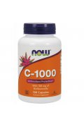 NOW witamina C-1000 z bioflawonoidami i dziką różą - 100 tabletek