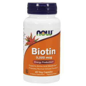 NOW Biotin (Biotyna) 1000µg 