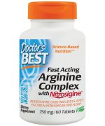DOCTOR'S BEST kompleks Argininy i Nitrosigine - 750mg - 60 tabletek