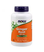 NOW FOODS Ginger Root (Imbir - Korzeń) 550mg - 100 kapsułek
