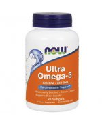 NOW FOODS Ultra Omega 3 - kwasy omega - 180 kapsułek