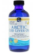 NORDIC NATURALS Arctic Cod Liver Oil 1060mg Cytryna - 237 ml