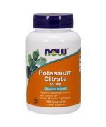 NOW FOODS Potassium Citrate (Cytrynian Potasu) 99mg - 180 kapsułek