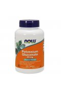 NOW FOODS Potassium Gluconate (Glukonian potasu) 99mg Potas - 250 tabletek