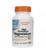Doctor's Best Chelat Magnezu (Magnesium Chelated) - 120 tabletek - 120 tabletek