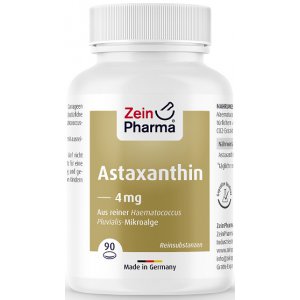 Zein Pharma Astaxanthin, 4mg (Astaksantyna)