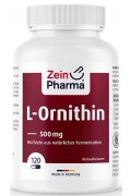 Zein Pharma L-Ornithine, 500mg - 120 kapsułek