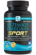 Nordic Naturals Ultimate Omega-D3 Sport, 1480mg Cytryna - 60 kapsułek