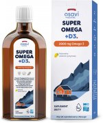 Osavi Super Omega + D3 (Marine), 2900mg Omega 3 (Cytryna) - 250 ml.