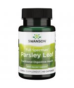 Swanson Full Spectrum Parsley Leaf, 400mg liść pietruszki - 60 kapsułek