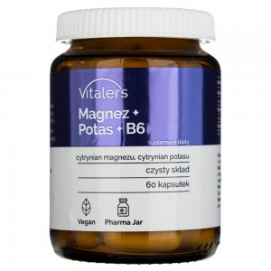Vitaler's Magnez 100 mg + Potas 150 mg + B6 10 mg 